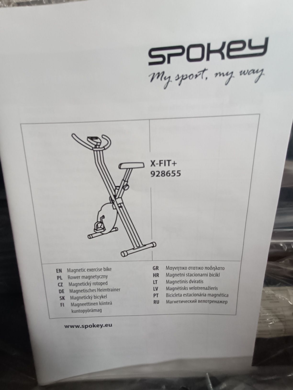 Spokey X-Fit+ 928655 NOWY w opakowaniu rower magnetyczny, Kielce