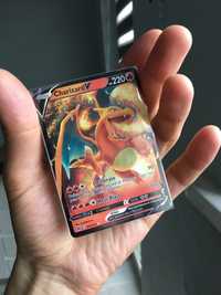 Charizard V Brs 017 karta Pokemon Tcg oryginalna nowa folijka