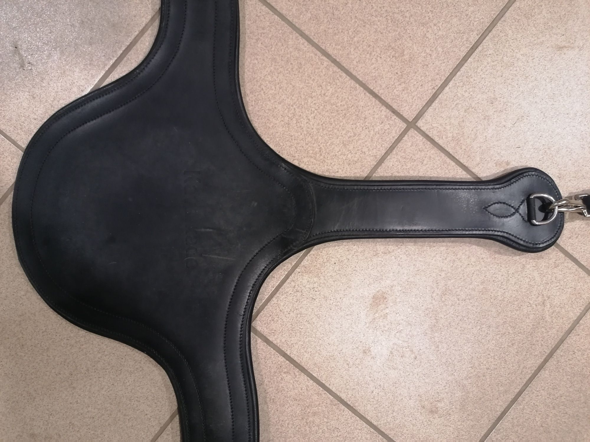 Kavalkade X-Secure popręg 125cm z napierśnikiem i wytokiem