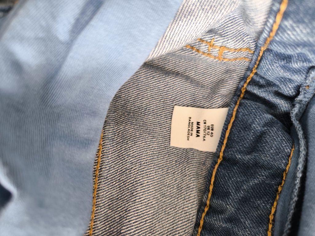 Spódniczka jeansowa ciążowa H&M