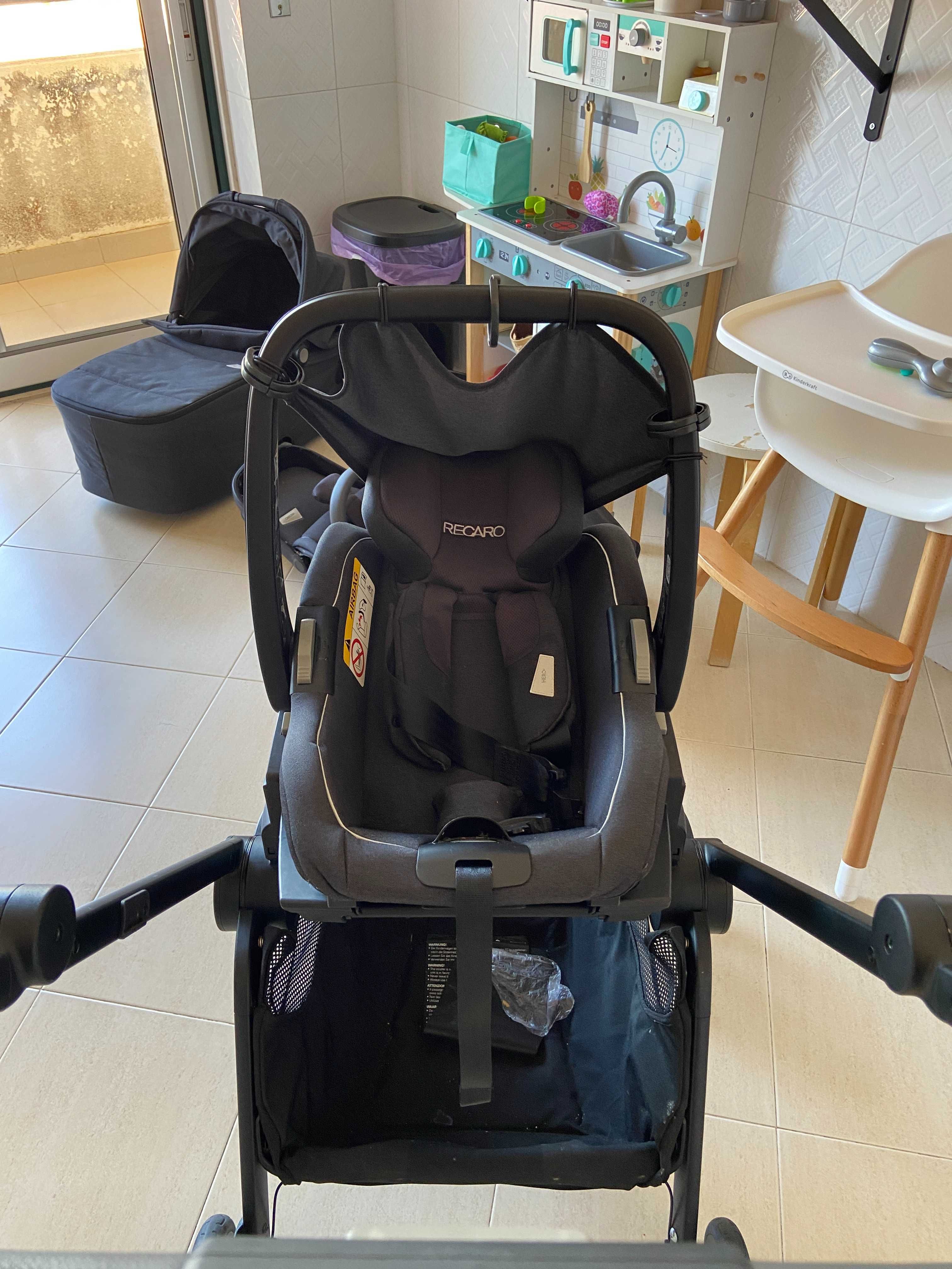Recaro Carrinho de Bebe set of three