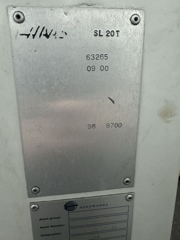 Tokarka CNC HAAS SL-20 + podajnik pręta SERVO BAR 300