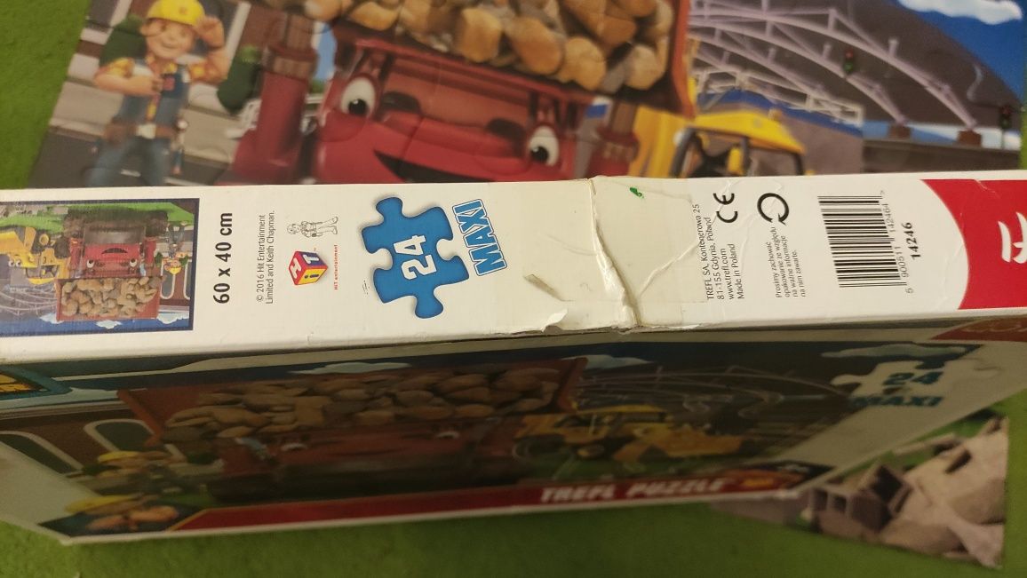 Puzzle Bob budowniczy 3+