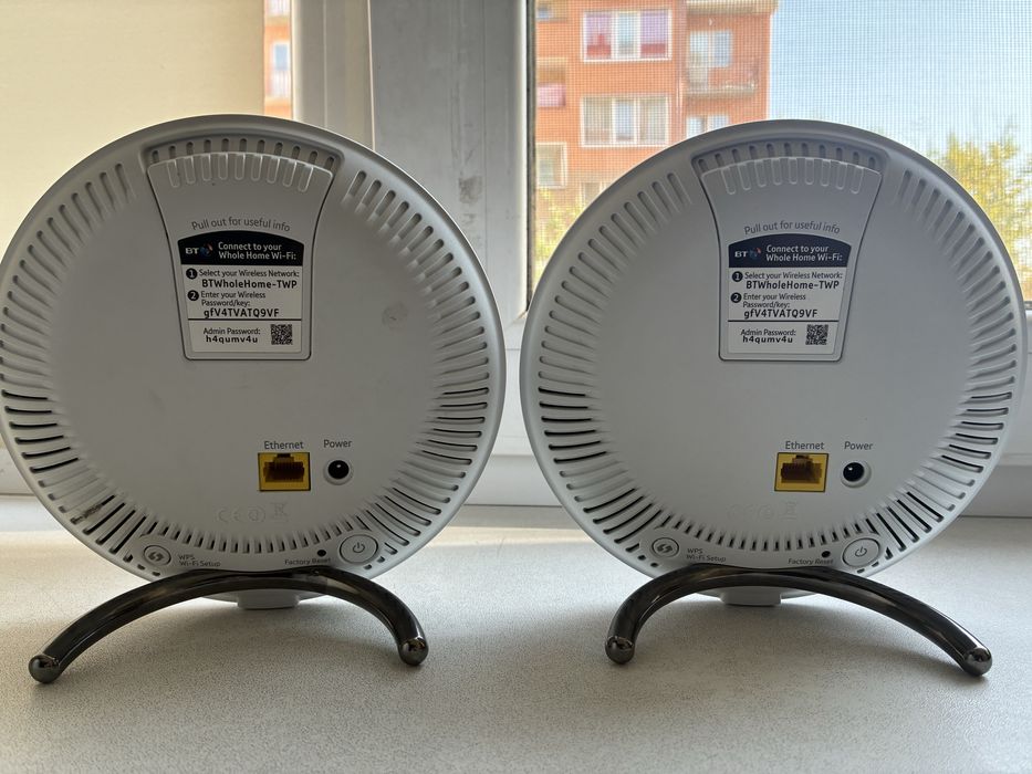 2 Wi-Fi(MESH) ретранслятори BT Whole Home Disc