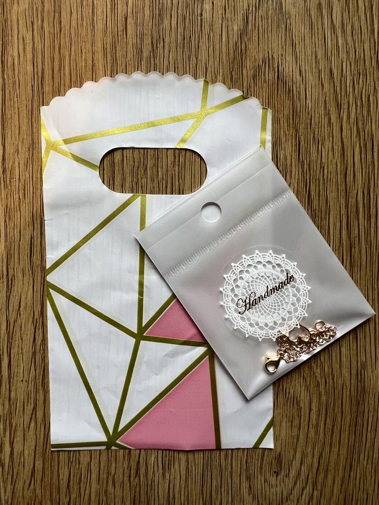 Bransoletka damska złota Handmade, biżuteria