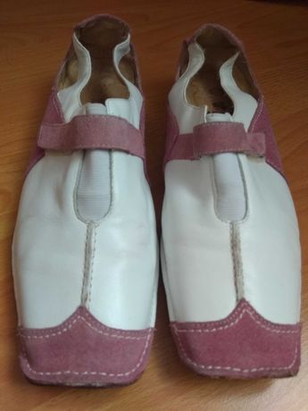 Кожаные туфли спортивные мокасины р.37