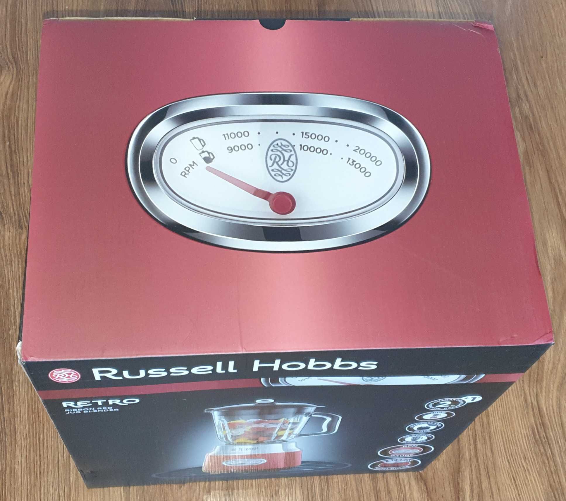 Russell Hobbs  retro Ribbon Red blen 800 W