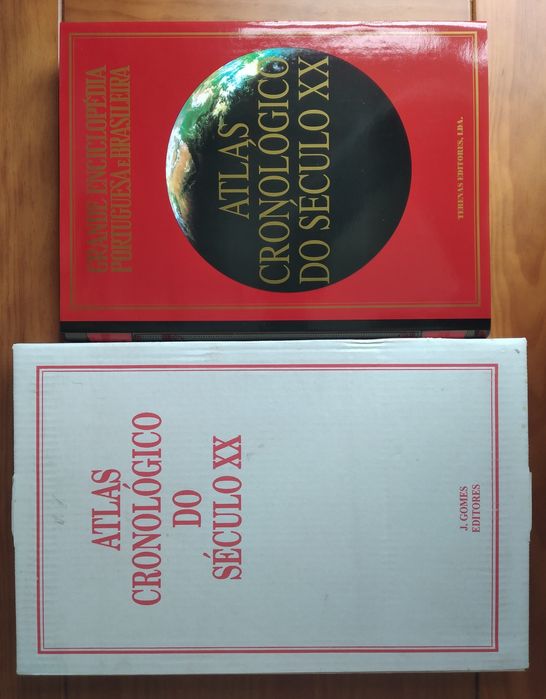 Atlas Cronológico do Século XX - livro novo na caixa original