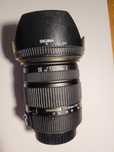 Obiektyw Sigma 17-50 mm f/2.8 EX mocowanie Canon uszkodzony zoom