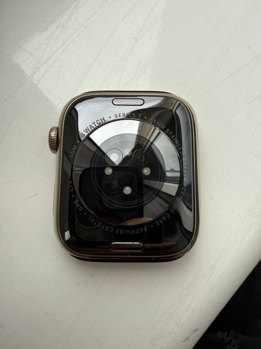 APPLE Watch Series 7 Gold Stainless Steel GPS + Cellular, 45mm