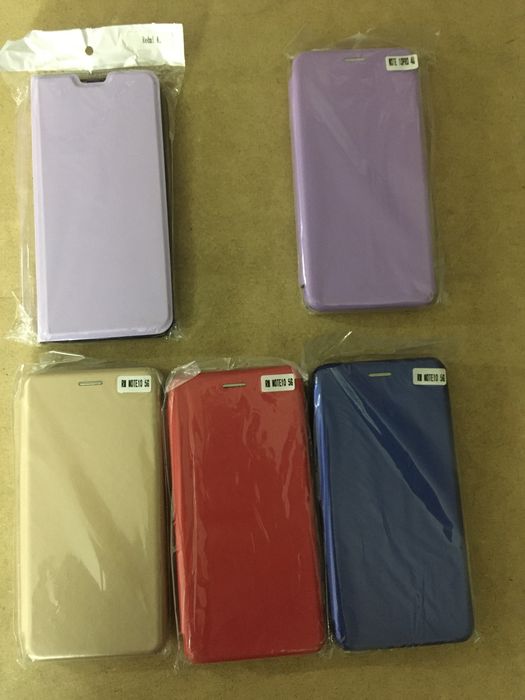 Книжка чохол Редми еко шкіра, тримається на магніті premium якість