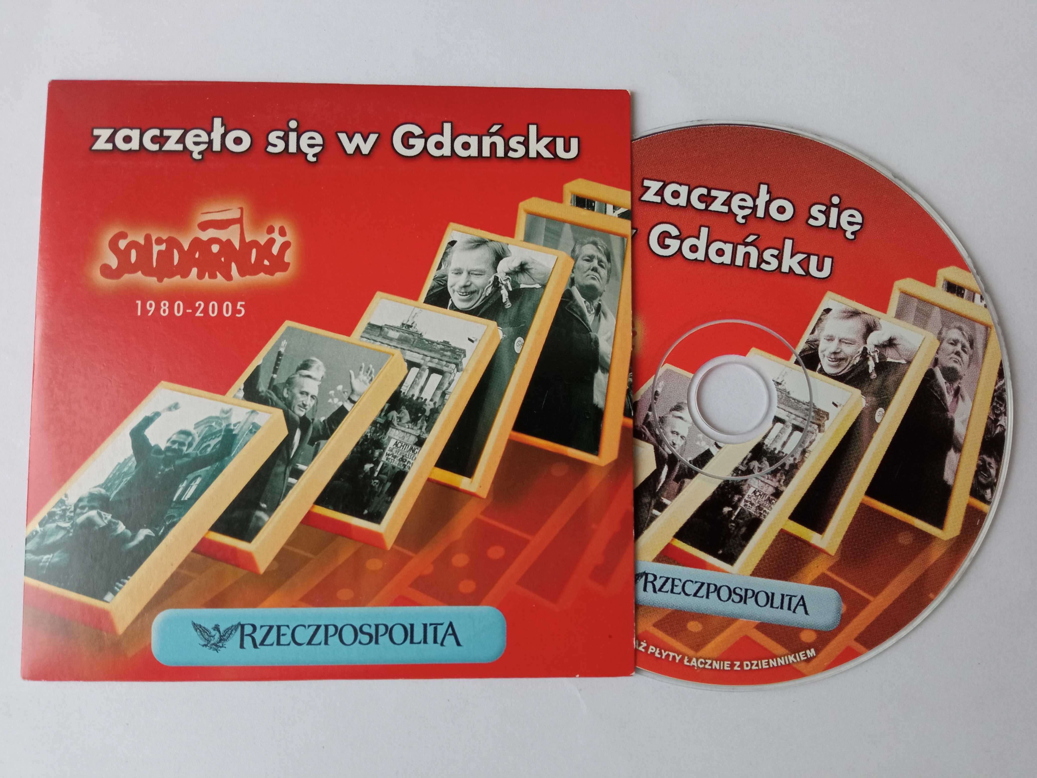 Zaczęło się w Gdańsku Solidarność prezentacja płyta CD-ROM