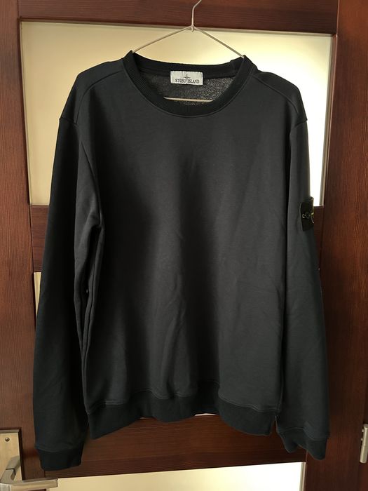 Crewneck stone island rozmiar L granatowy