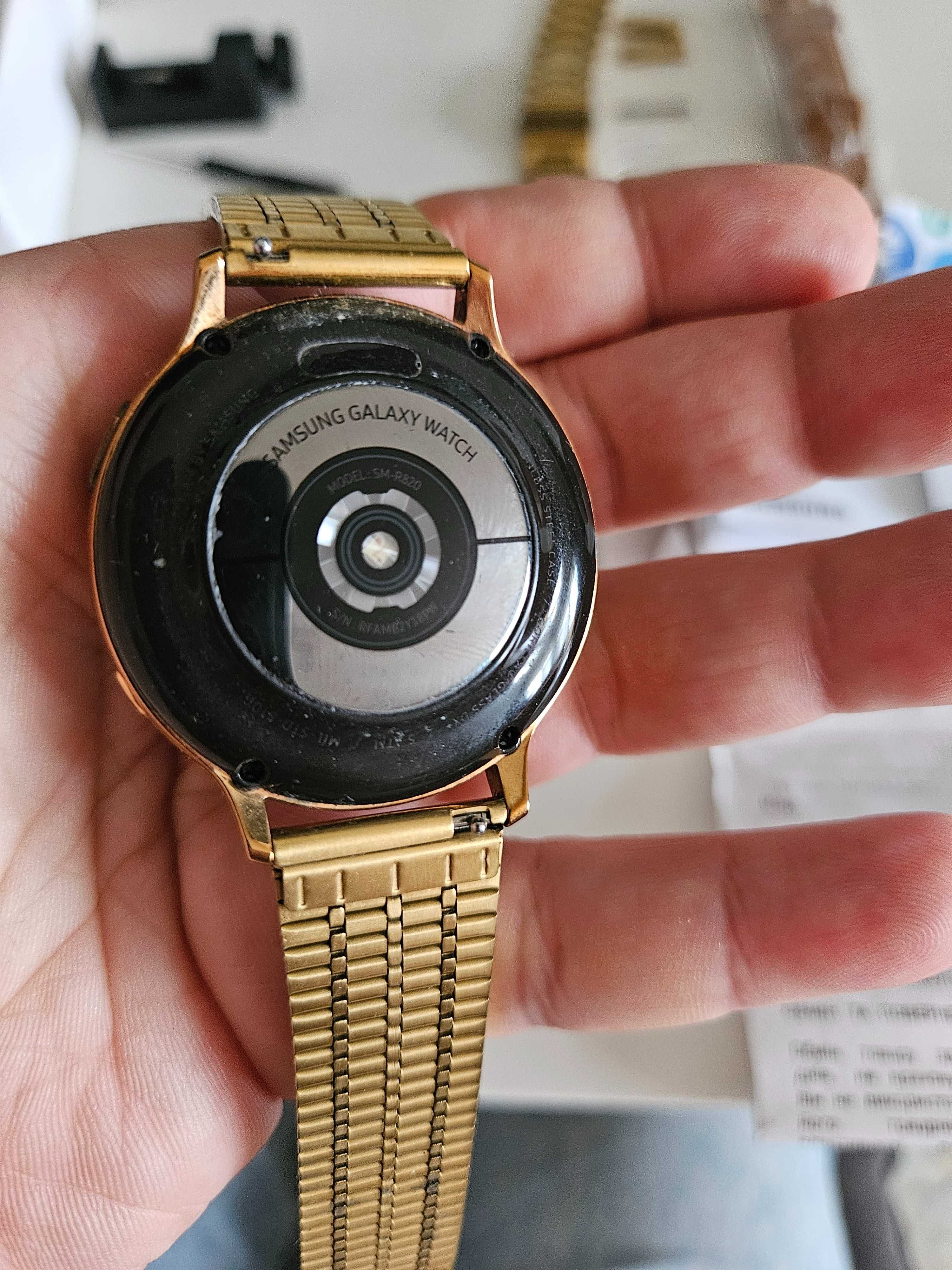 Смарт-годинник Samsung Galaxy Watch Active 2 44mm stainless Gold Идеал