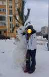 Зимний костюм на девочку