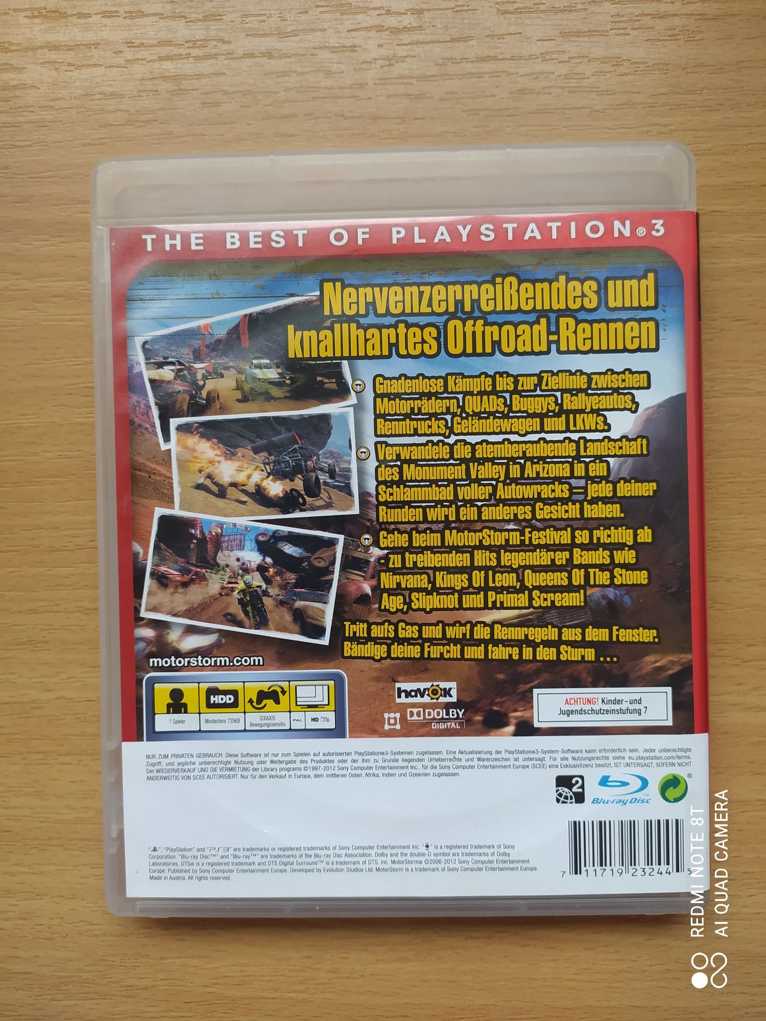 Motor Storm  PS3, stan bdb, możliwa wysyłka