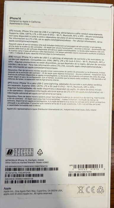 iphone 14 - 256 GB