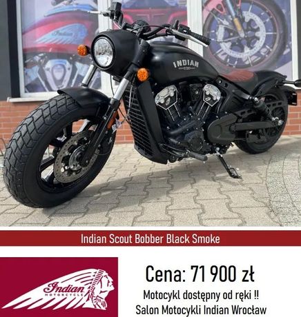 Indian Scout Indian Scout Bobber Black Smoke 2024r.