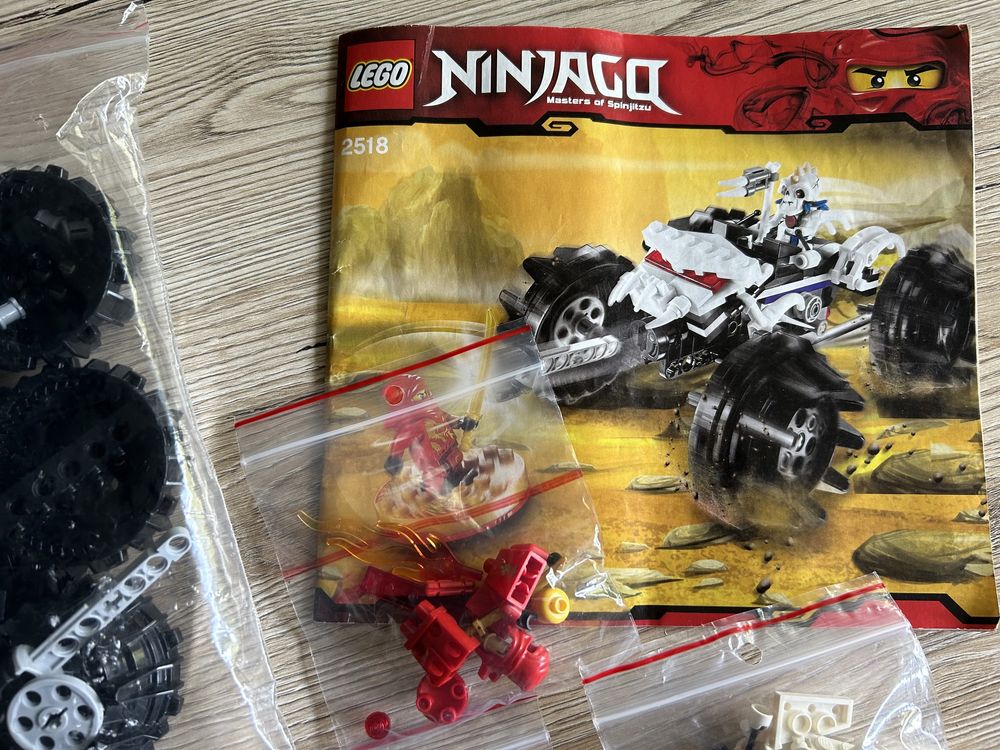 Lego ninjago Masters of Spinjitzu 2518 Quad Nuckala