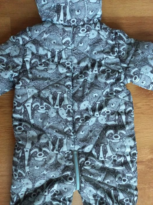 Демисезонный комбинезон nutmeg 9 12 мес 74 80 см