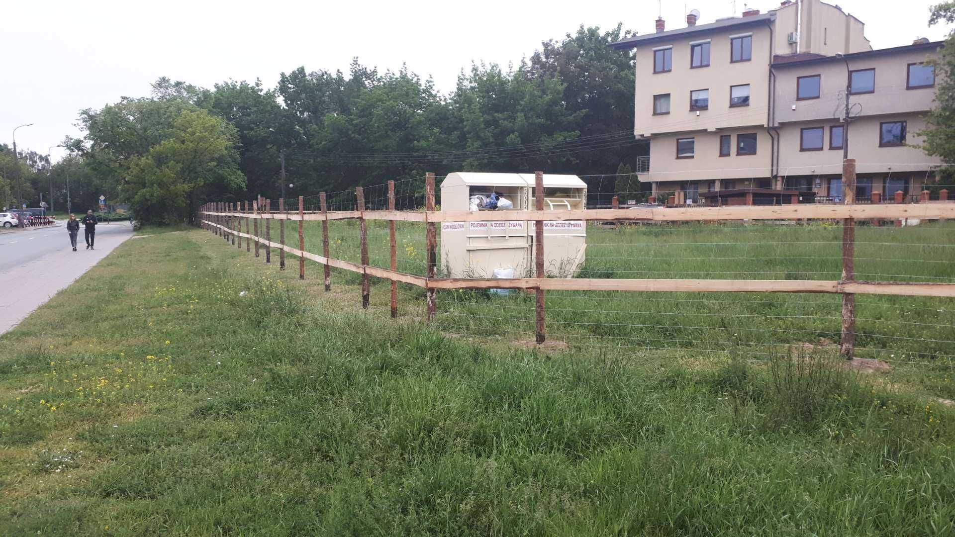 Ogrodzenie budowlane ogrodzenie tymczasowe z siatki leśnej  MAZOWIECKI