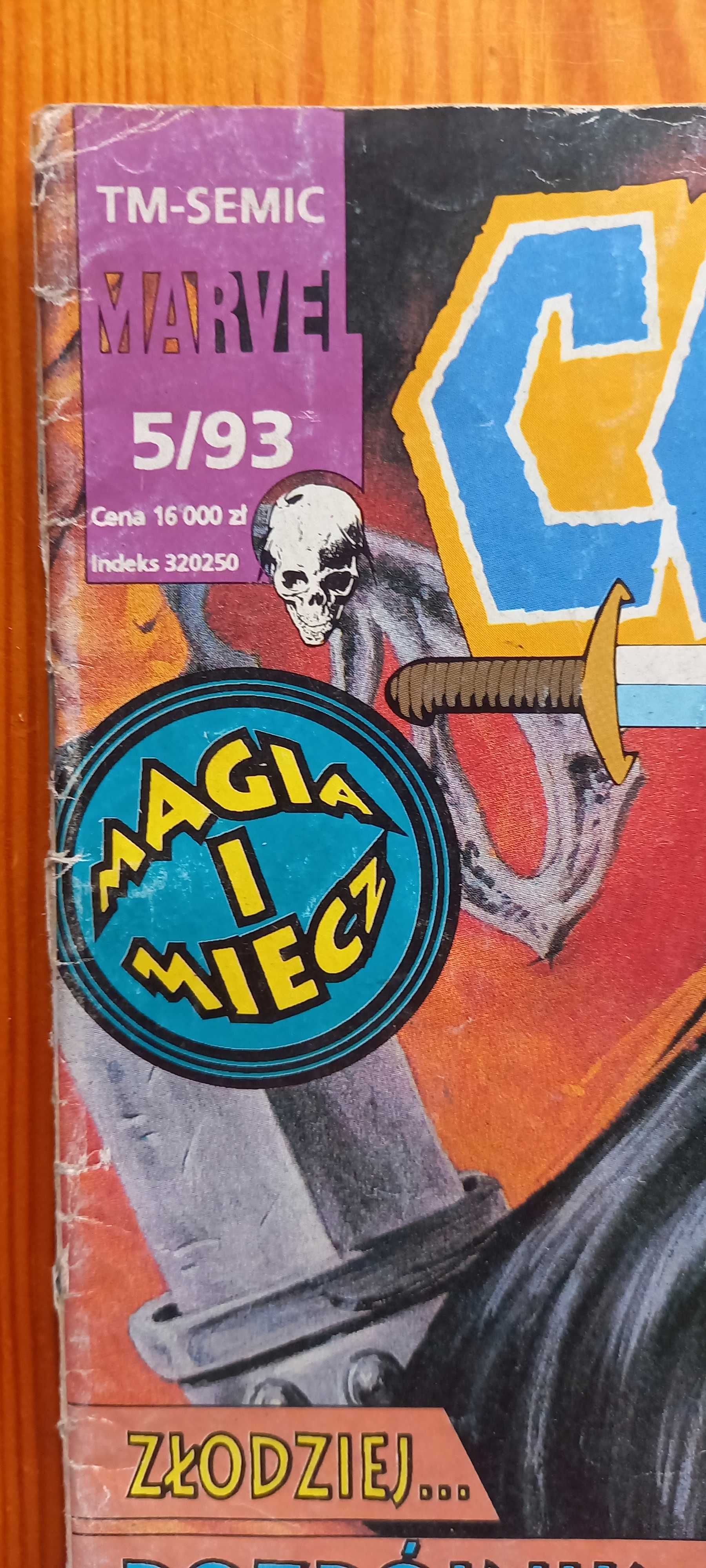 Conan Barbarzyńca Tm Semic 5/1993 Magia i miecz komiks