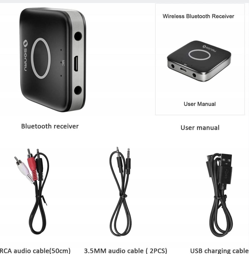 Adapter Bluetooth SONRU BT 5.0