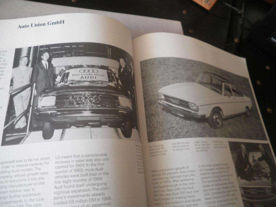 AUDI-Edição limitada--Livro sobre história da AUDI