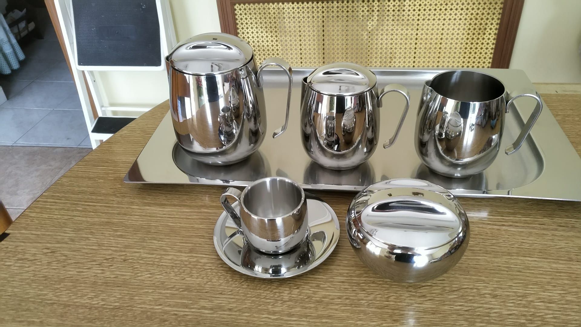 Imco - conjunto de café inox