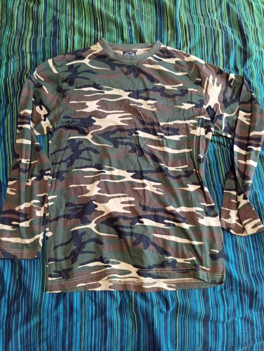 штаны MIL-TEC Sturm Woodland XL и лонгслив Mil-Tec Sturm XL