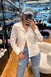 Жіноча біла сорочка Levis Hemming Blouse Bright White