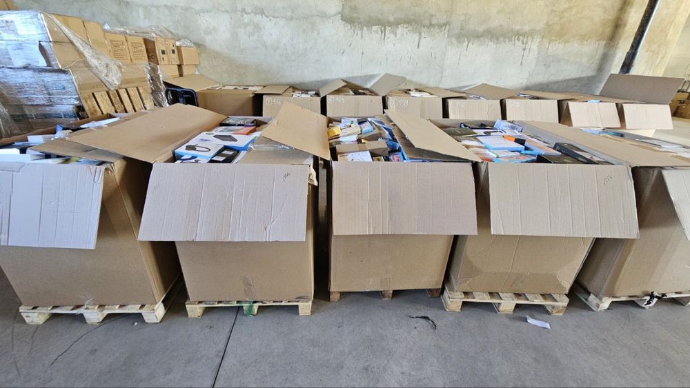 ОПТ! Палети з технікою Лідл,Амазон мікс-бокси,мультимедіа,інструменти