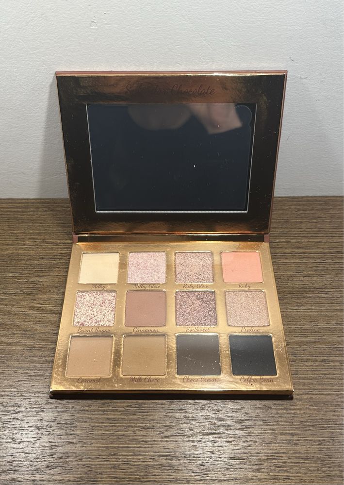 Splender chocolate eyeshadow palette sensique sensitive skin