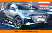 Audi Q4 e-tron GWARANCJA Edition ONE Taifun SALON POLSKA / VAT23% / SONOS / MatrixLed