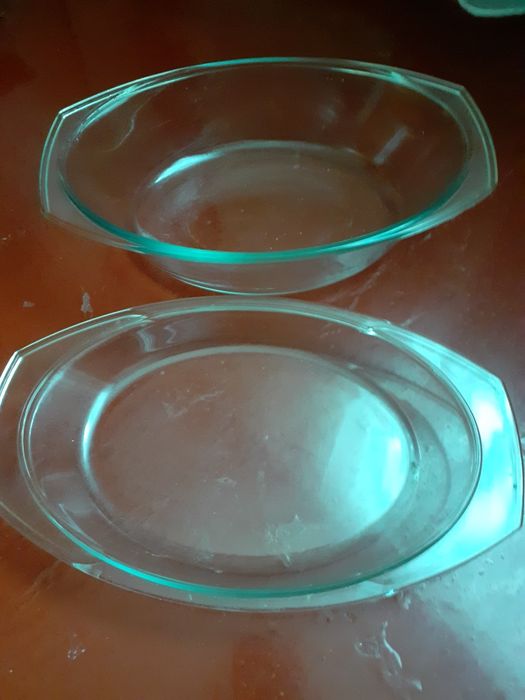 Посуд термостійкий скляний