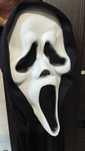 Маска крик scream лицо призрака ужаса на хэллоуин