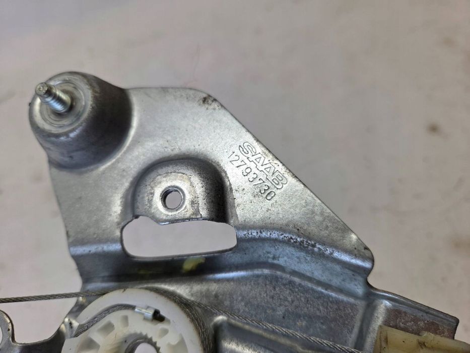 Mechanizm Podnośnik Szyby Lewy Tył Tylny Saab 93/9-3 Ii 03-06