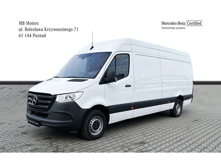 Mercedes-Benz Sprinter  SalonPL 317 CDI 9G-Tronic Kamera Nawigacja 3 Osobowy ASO VAT