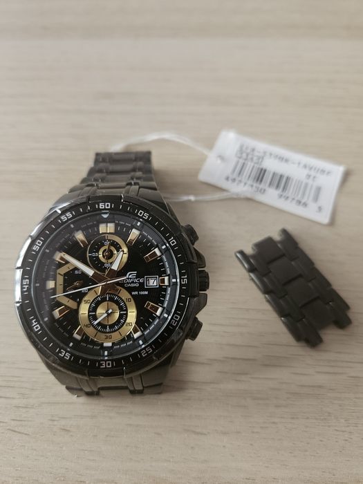 Zegarek męski EDIFICE Chronograph EFR-539BK-1AVUEF