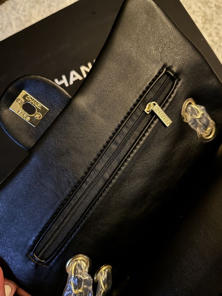 Сумка chanel шкіряна
