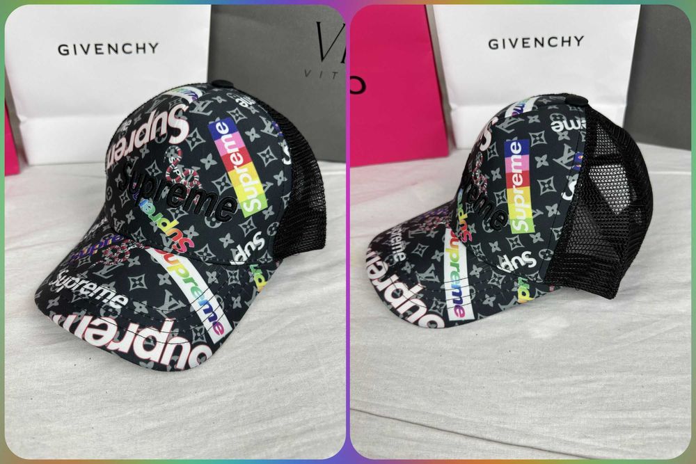 Czapka gucci z daszkiem versace icon nowość czapki