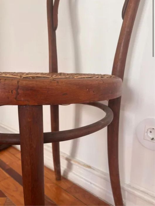 Conjunto 5 cadeiras estilo Thonet restauradas