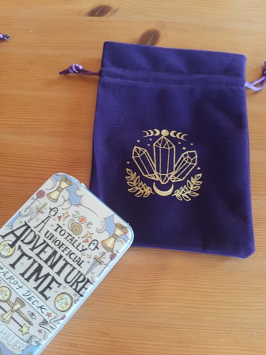 Saco de veludo para Tarôt/ Cristais - Novo