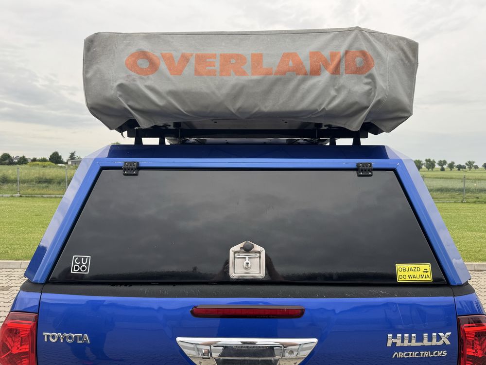 Aluminiowy hardtop do toyoty hilux polskiej produkcji