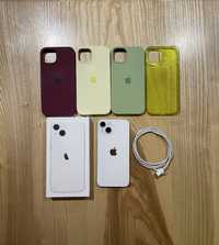 Apple iPhone 13 Neverlock 256 gb, white, 89%, ідеал, повний комплект