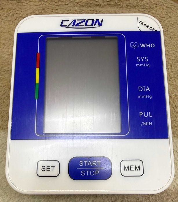 Elektroniczny ciśnieniomierz naramienny CAZON