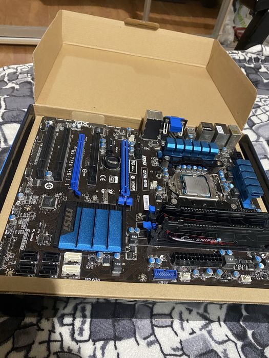 проц+материнка Xeon E3-1230 v2 1155 3.70GH memory 16gb 2400 комплект