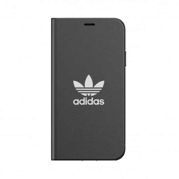 Etui Adidas OR Booklet Case Basic do iPhone 11 Pro Max, Czarno-Biały