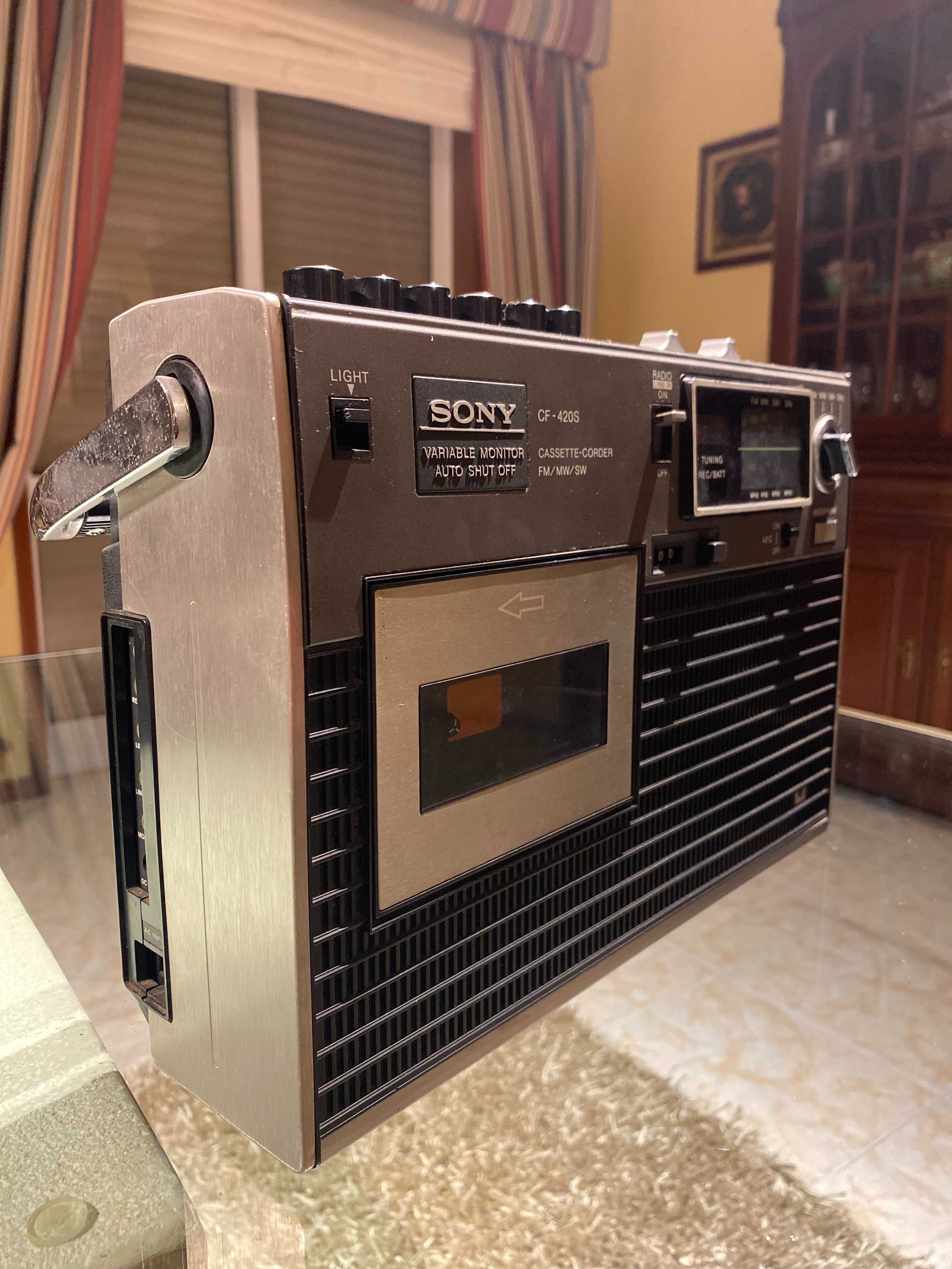 Radio cassete Vintage Sony