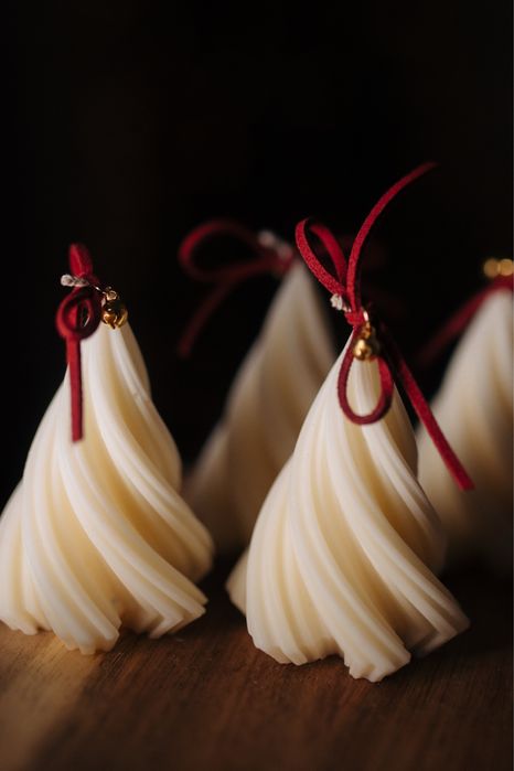 Новорічні свічки ручної роботи